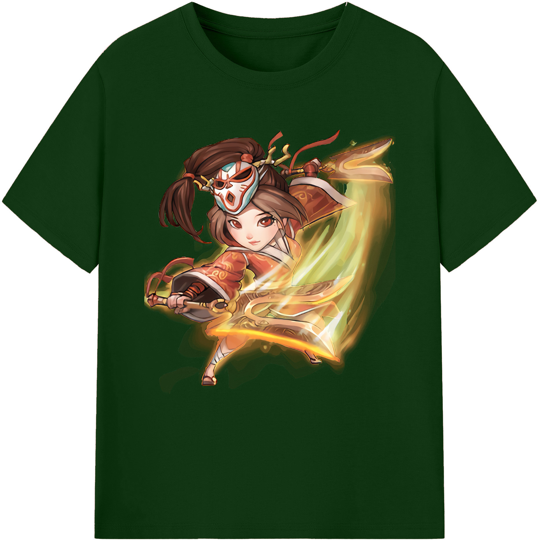 リーグ・オブ・レジェンド League of Legends LOL 綿100％半袖Tシャツ（フロントプリント）